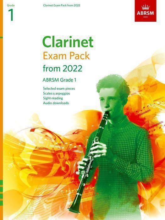 Cover: 9781786013989 | Clarinet Exam Pack 2022-2025 Grade 1 | Broschüre | Buch + Online-Audio