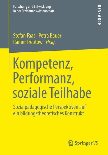 Cover: 9783531198545 | Kompetenz, Performanz, soziale Teilhabe | Stefan Faas (u. a.) | Buch