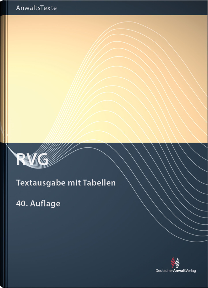 Cover: 9783824016891 | RVG | Textausgabe mit Tabellen | Taschenbuch | Deutsch | 2021