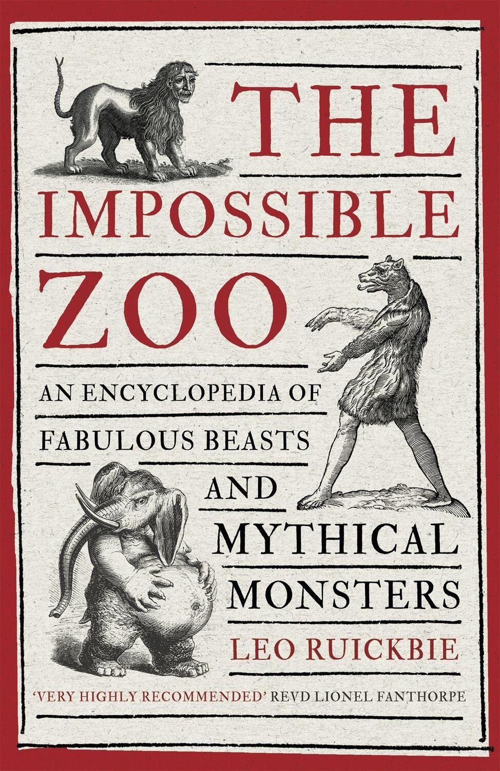 Cover: 9781472136442 | The Impossible Zoo | Leo Ruickbie | Taschenbuch | Englisch | 2016