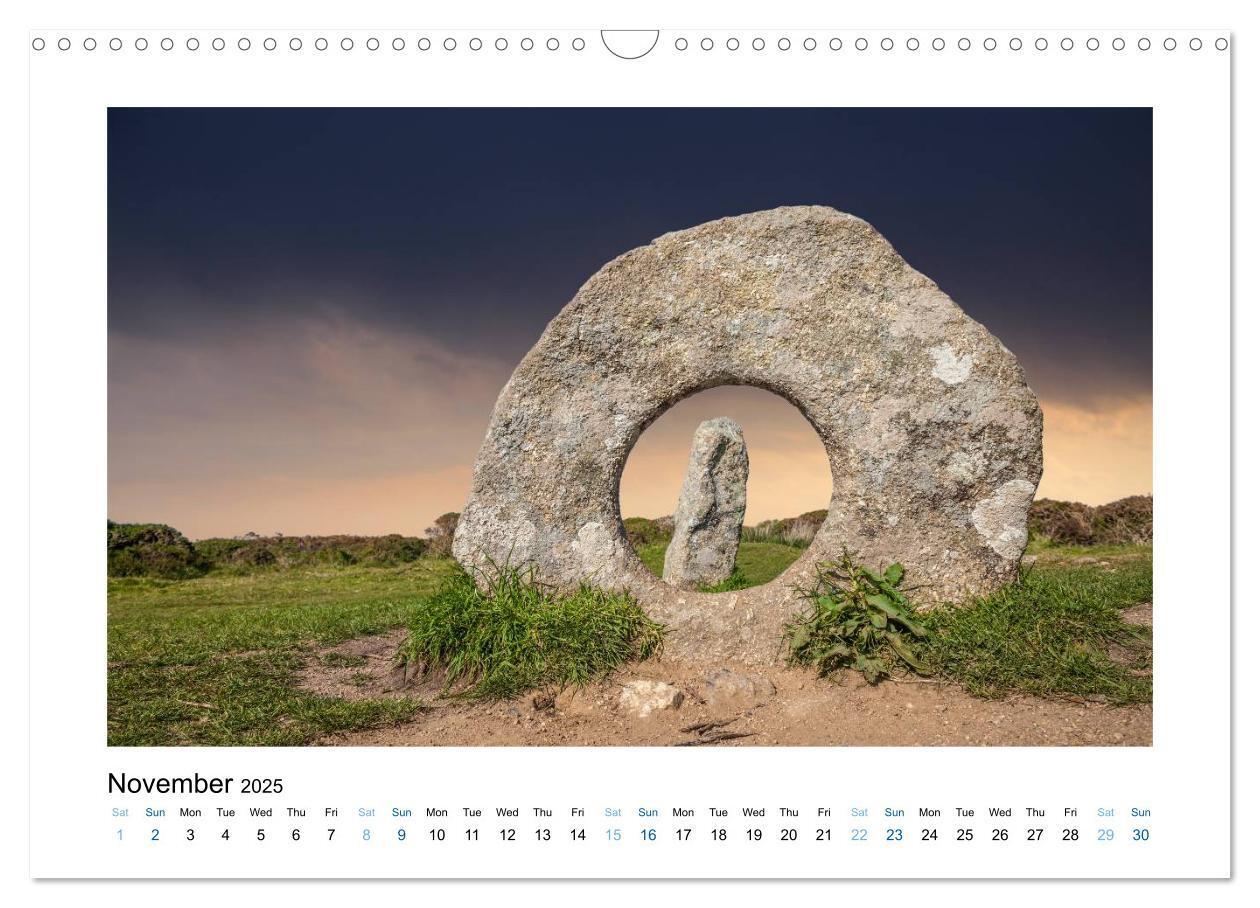 Bild: 9781325957392 | Cornwall - Between Land and Sea (Wall Calendar 2025 DIN A3...