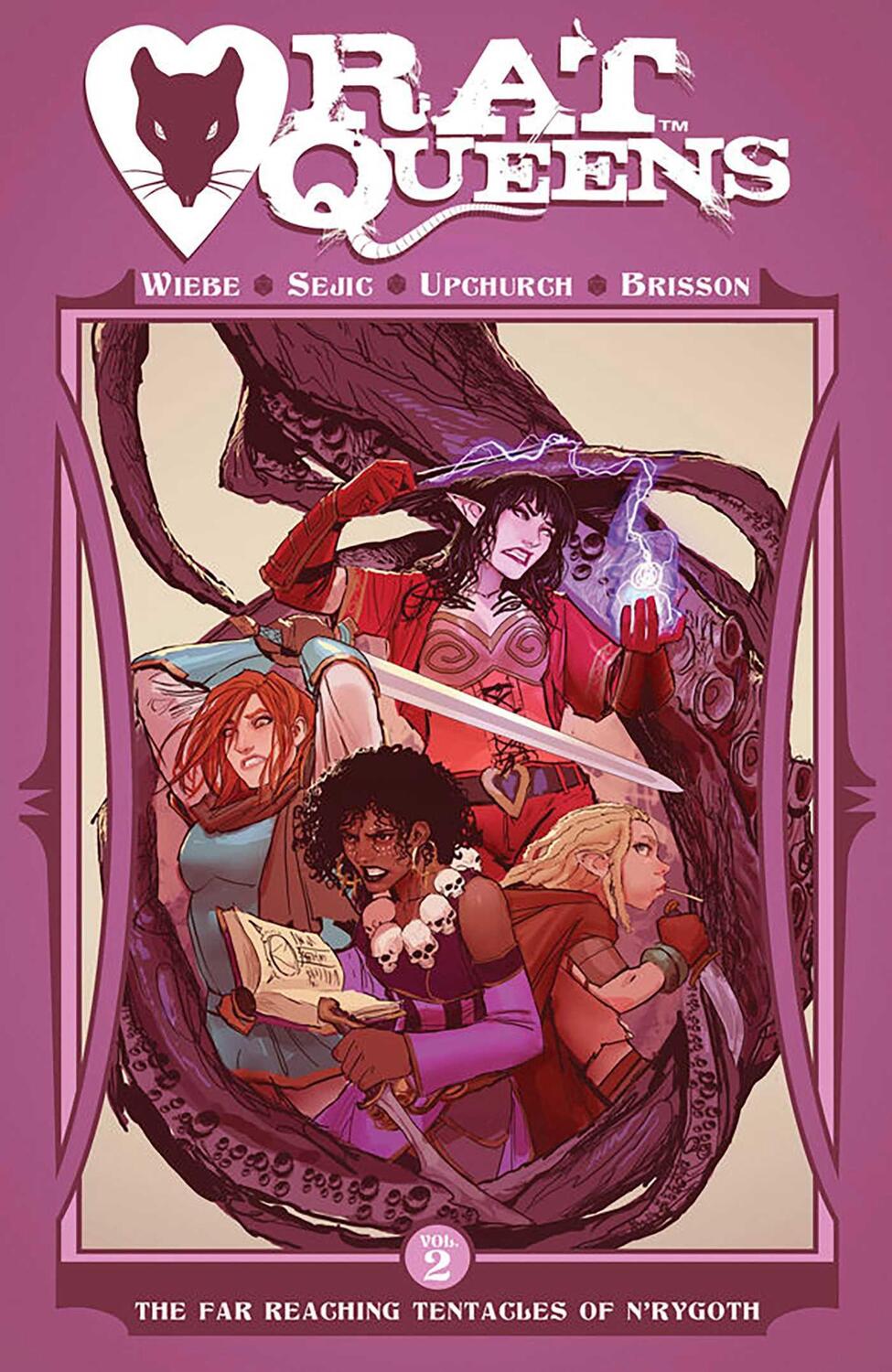 Cover: 9781632150400 | Rat Queens Volume 2: The Far Reaching Tentacles of n'Rygoth | Wiebe