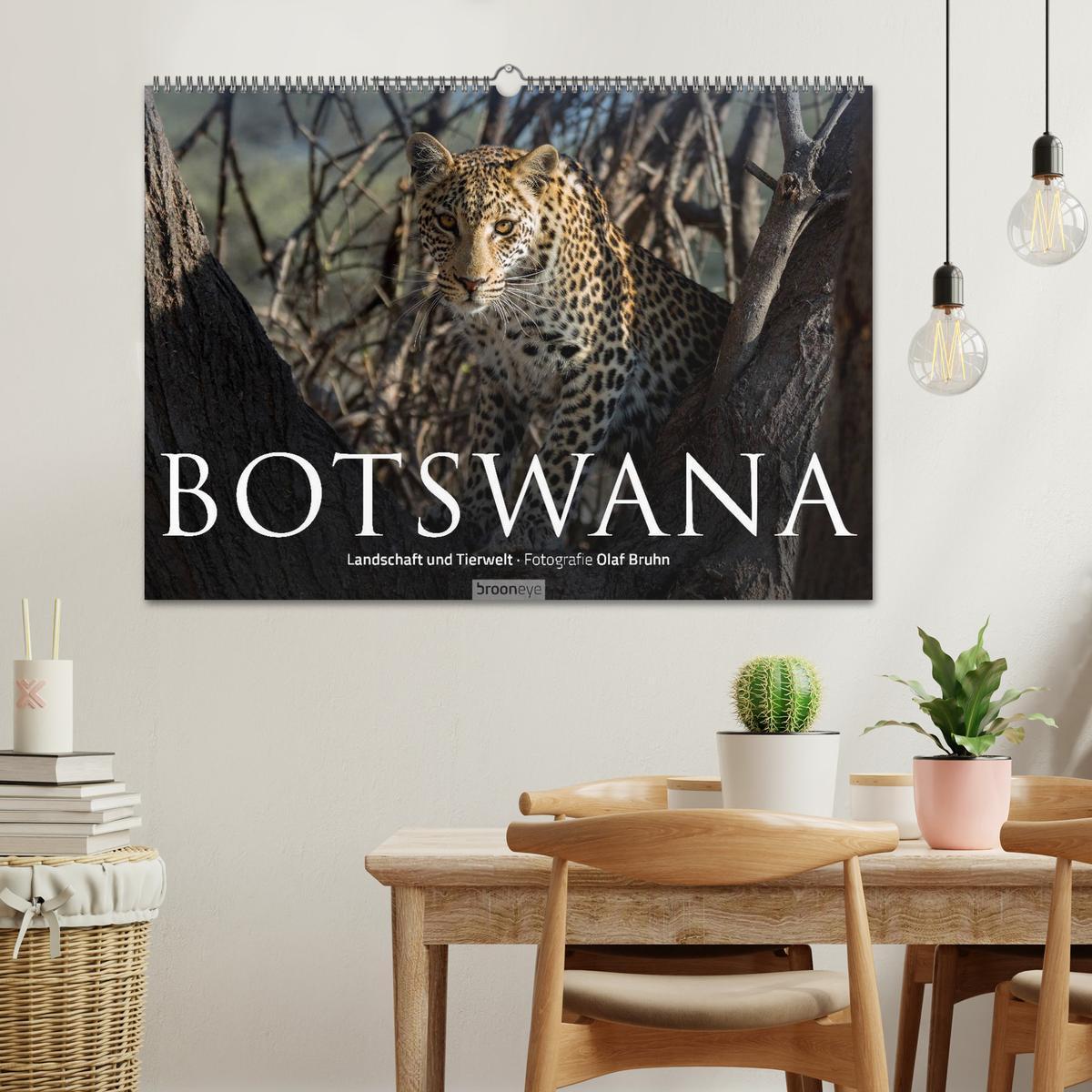 Bild: 9783435725229 | Botswana ¿ Landschaft und Tierwelt (Wandkalender 2025 DIN A2 quer),...