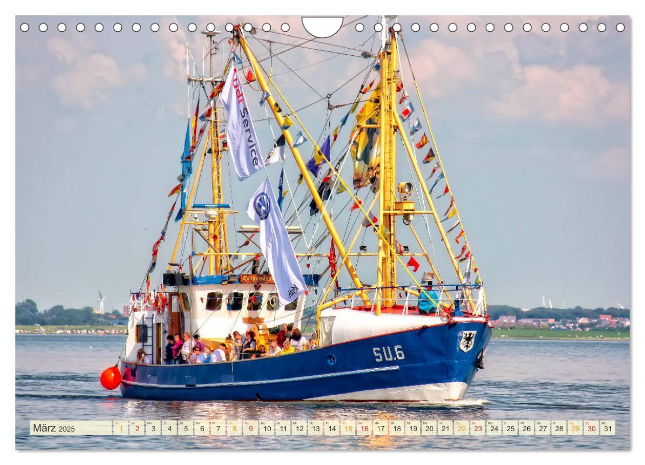 Bild: 9783435384020 | Maritime Augenblicke - Fischkutter (Wandkalender 2025 DIN A4 quer),...