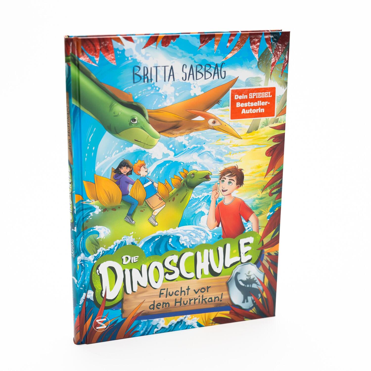 Bild: 9783505151811 | Die Dinoschule - Flucht vor dem Hurrikan! (Band 5) | Britta Sabbag