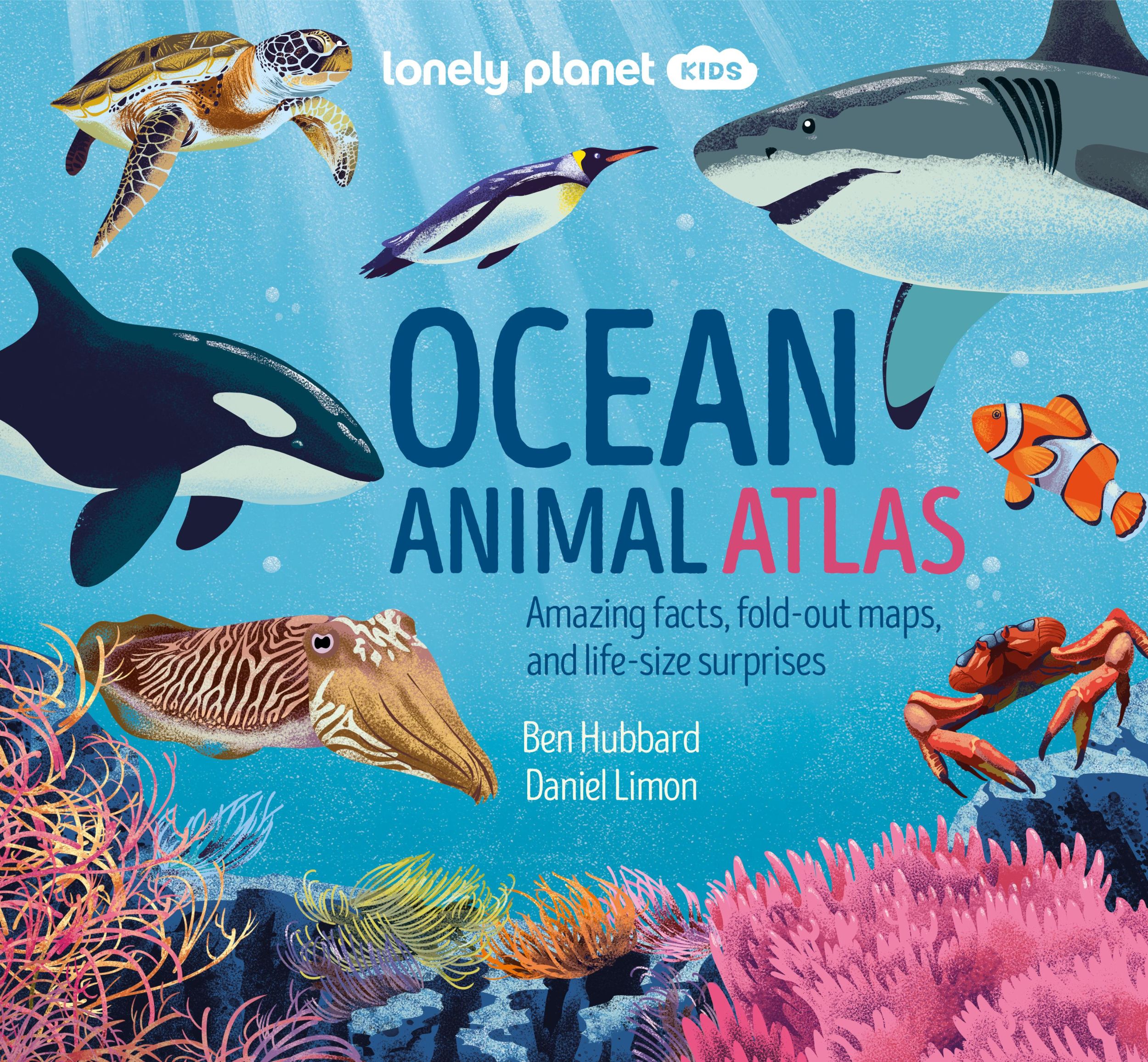 Cover: 9781838695255 | Lonely Planet Kids Ocean Animal Atlas | Lonely Planet Kids | Buch