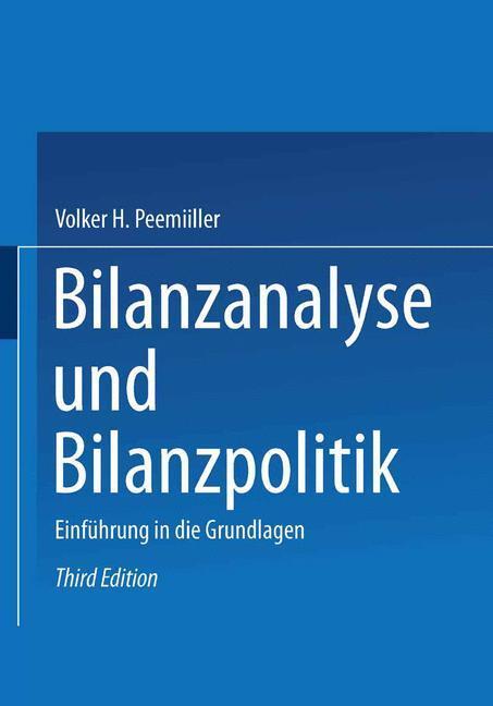 Cover: 9783409335348 | Bilanzanalyse und Bilanzpolitik | Einführung in die Grundlagen | Buch