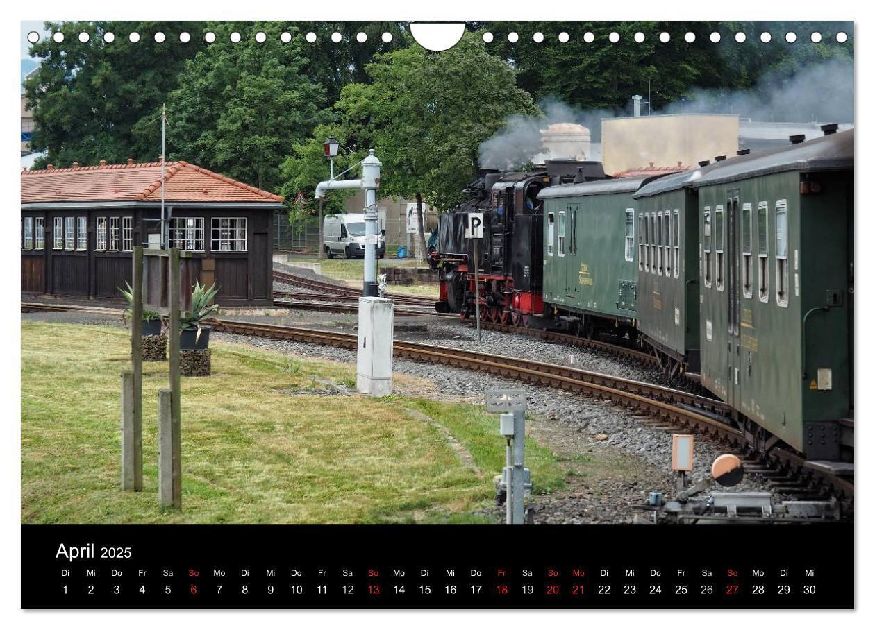 Bild: 9783435573110 | Ein Jahr mit der Schmalspurbahn aus Zittau (Wandkalender 2025 DIN...