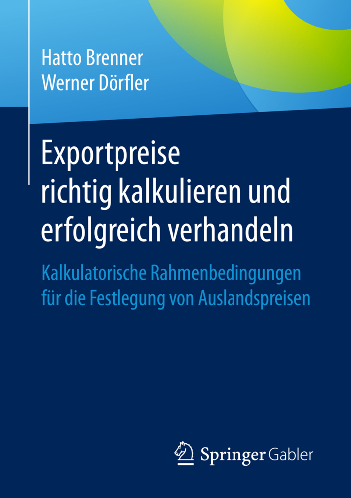 Cover: 9783658084431 | Exportpreise richtig kalkulieren und erfolgreich verhandeln | Buch