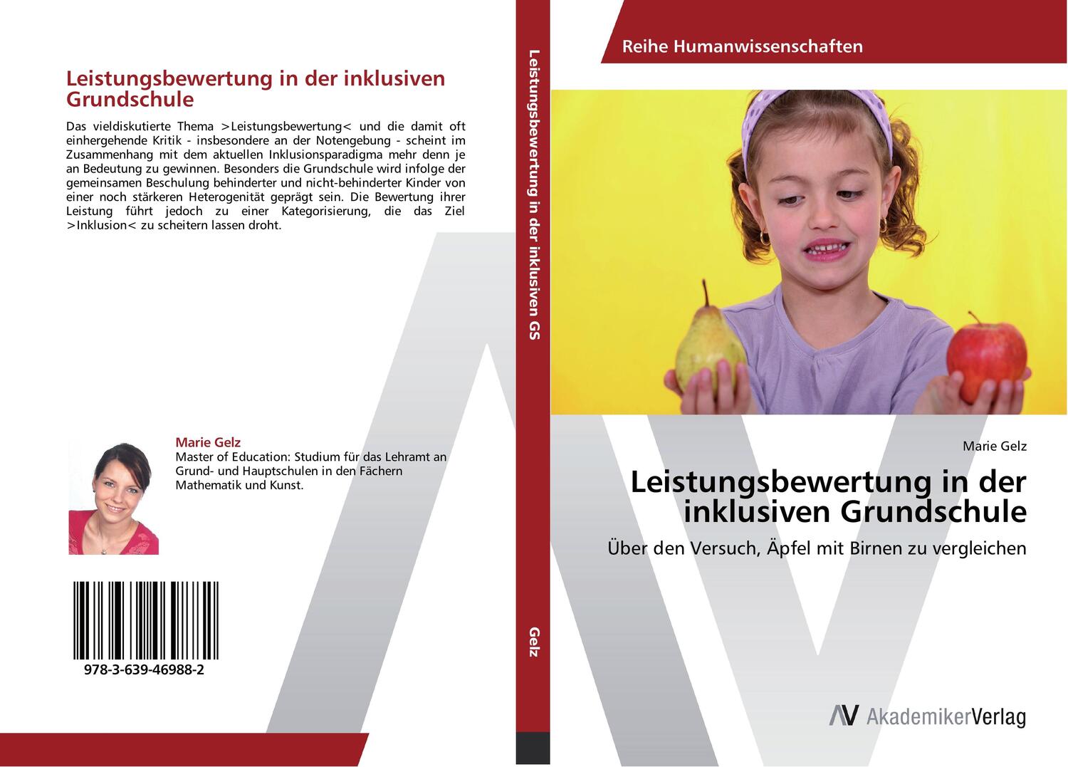 Cover: 9783639469882 | Leistungsbewertung in der inklusiven Grundschule | Marie Gelz | Buch