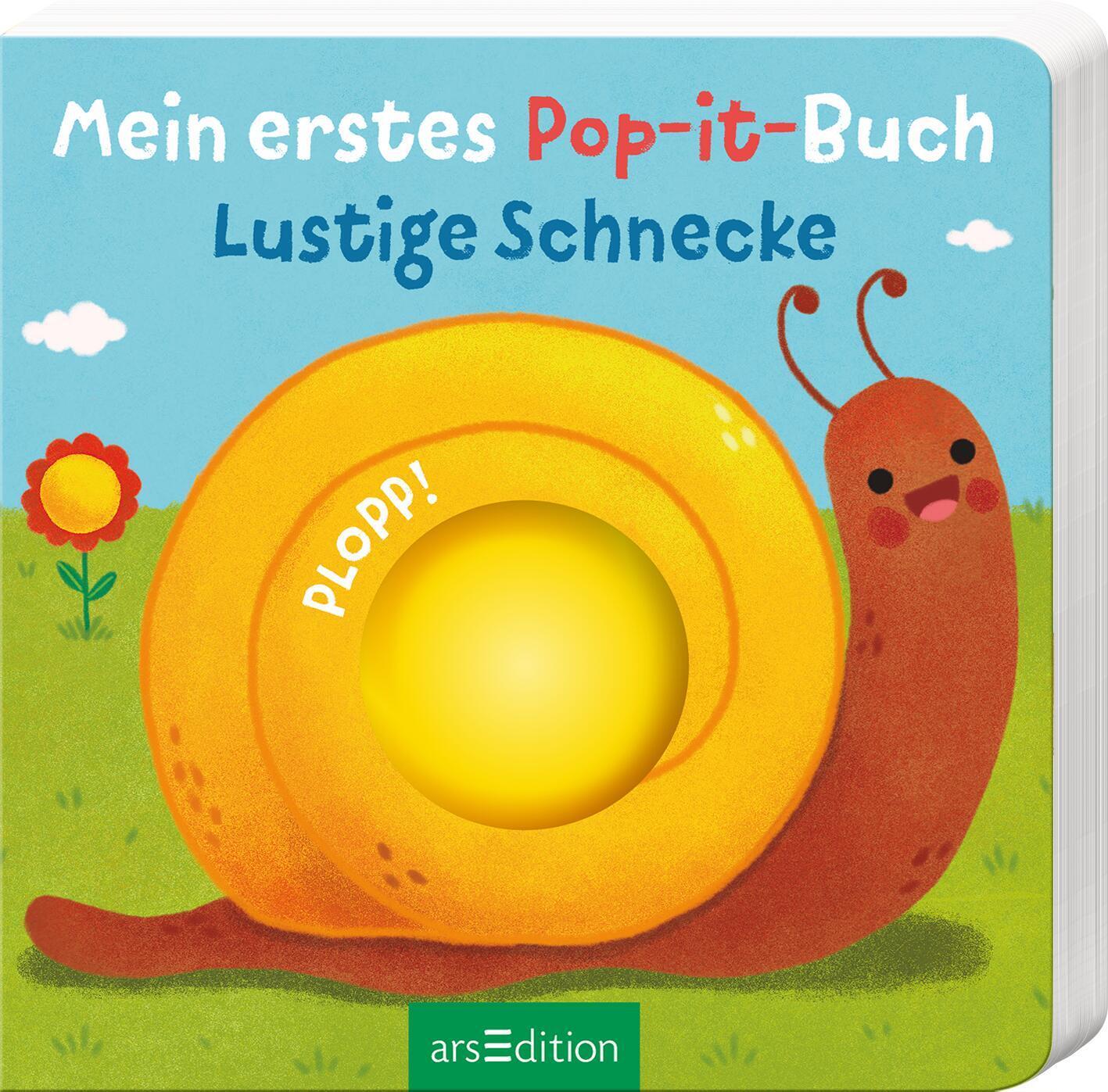 Cover: 9783845851334 | Mein erstes Pop-it-Buch - Lustige Schnecke | Plopp! | Buch | 10 S.