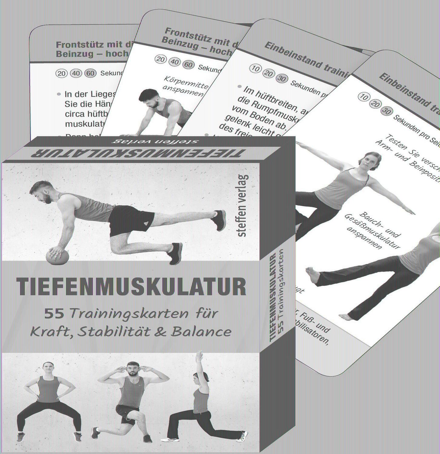 Cover: 9783957990938 | Trainingskarten: Tiefenmuskulatur | Ronald Thomschke | Taschenbuch