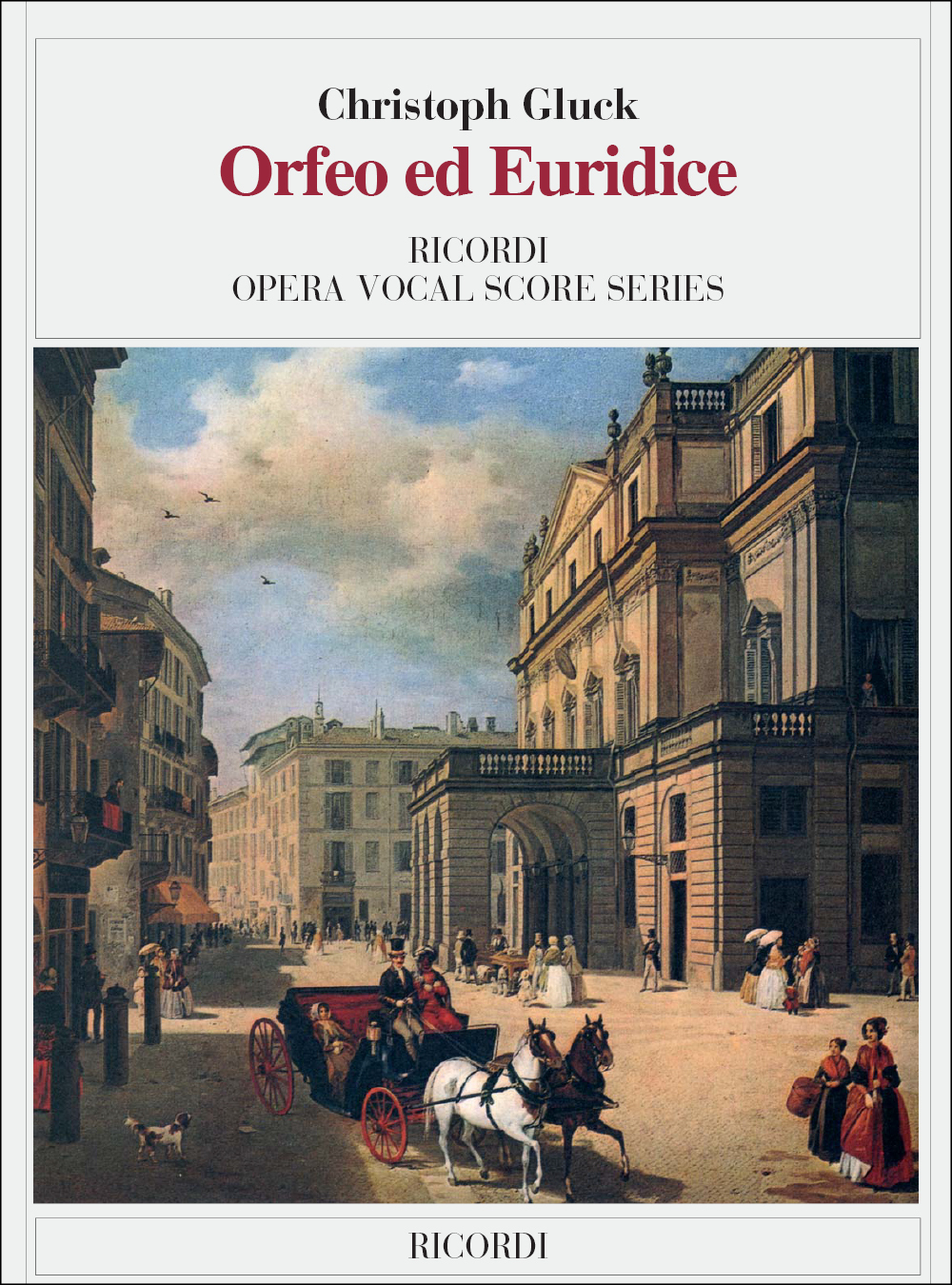 Cover: 9790040462890 | Orfeo ed Euridice | Christoph Willibald Gluck | Klavierauszug | 1981