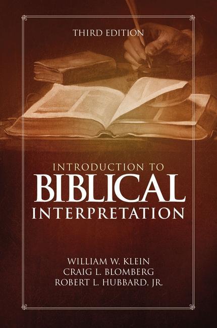 Cover: 9780310524175 | Introduction to Biblical Interpretation | Third Edition | Buch | 2017