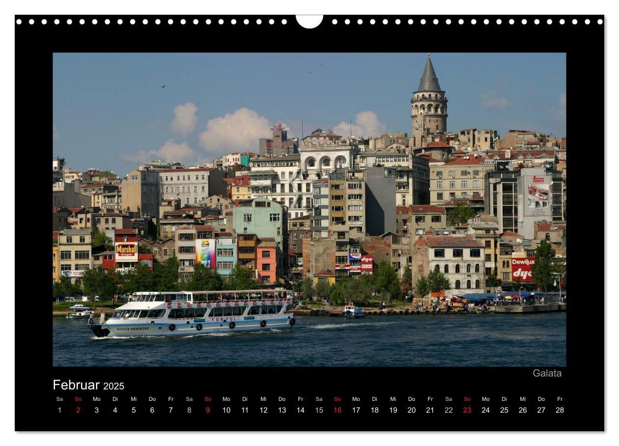 Bild: 9783435822454 | Istanbul (Wandkalender 2025 DIN A3 quer), CALVENDO Monatskalender