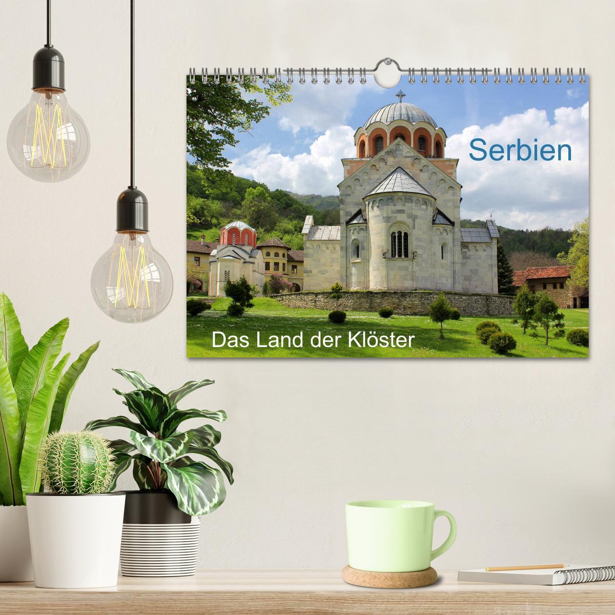 Bild: 9783435328604 | Serbien - Das Land der Klöster (Wandkalender 2025 DIN A4 quer),...