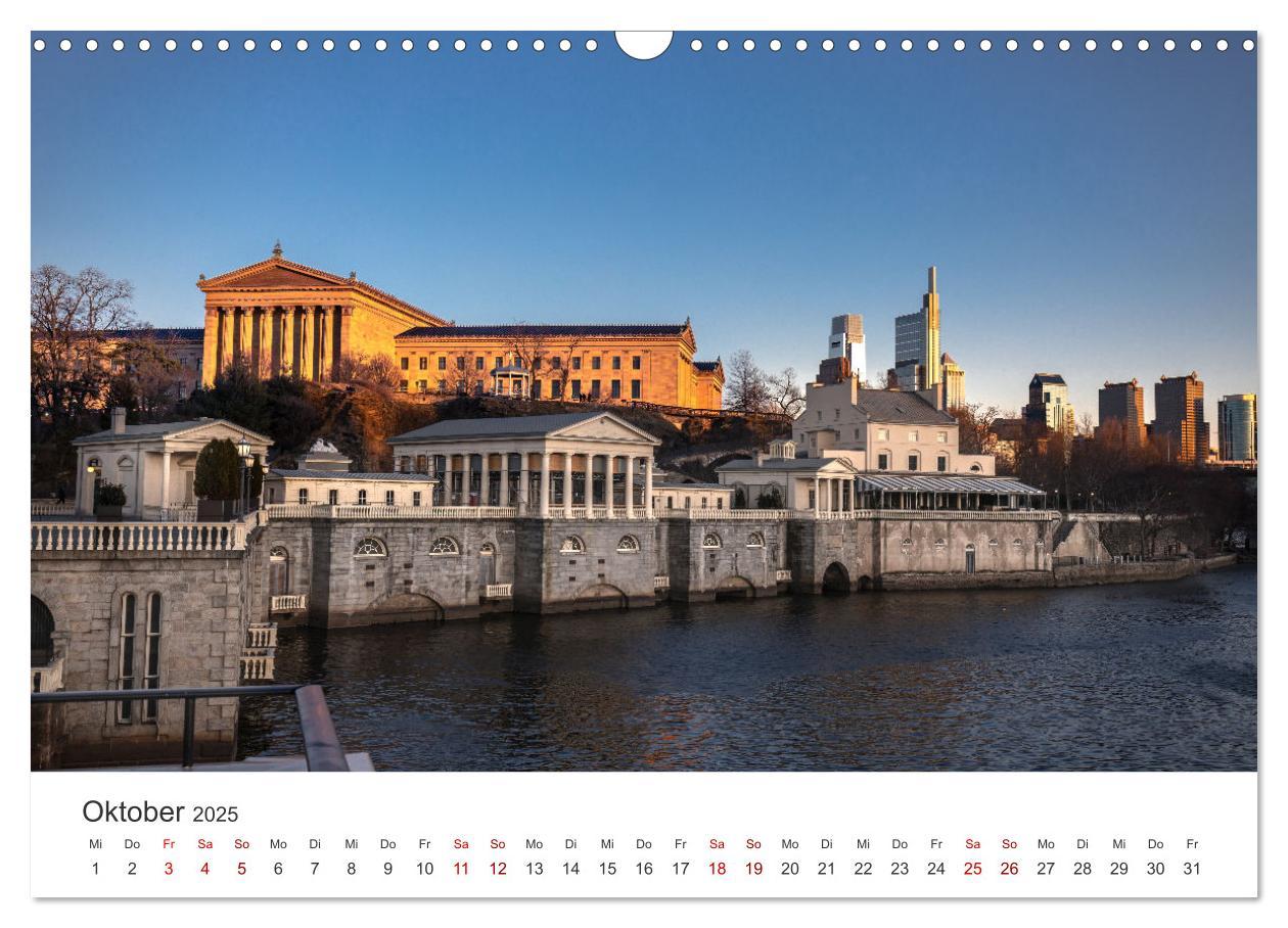 Bild: 9783435005574 | Philadelphia - The Birthplace of America (Wandkalender 2025 DIN A3...