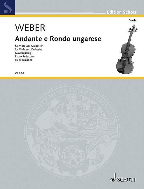 Cover: 9783795795597 | Andante und Rondo ungarese | Carl Maria von Weber | Buch | 32 S.