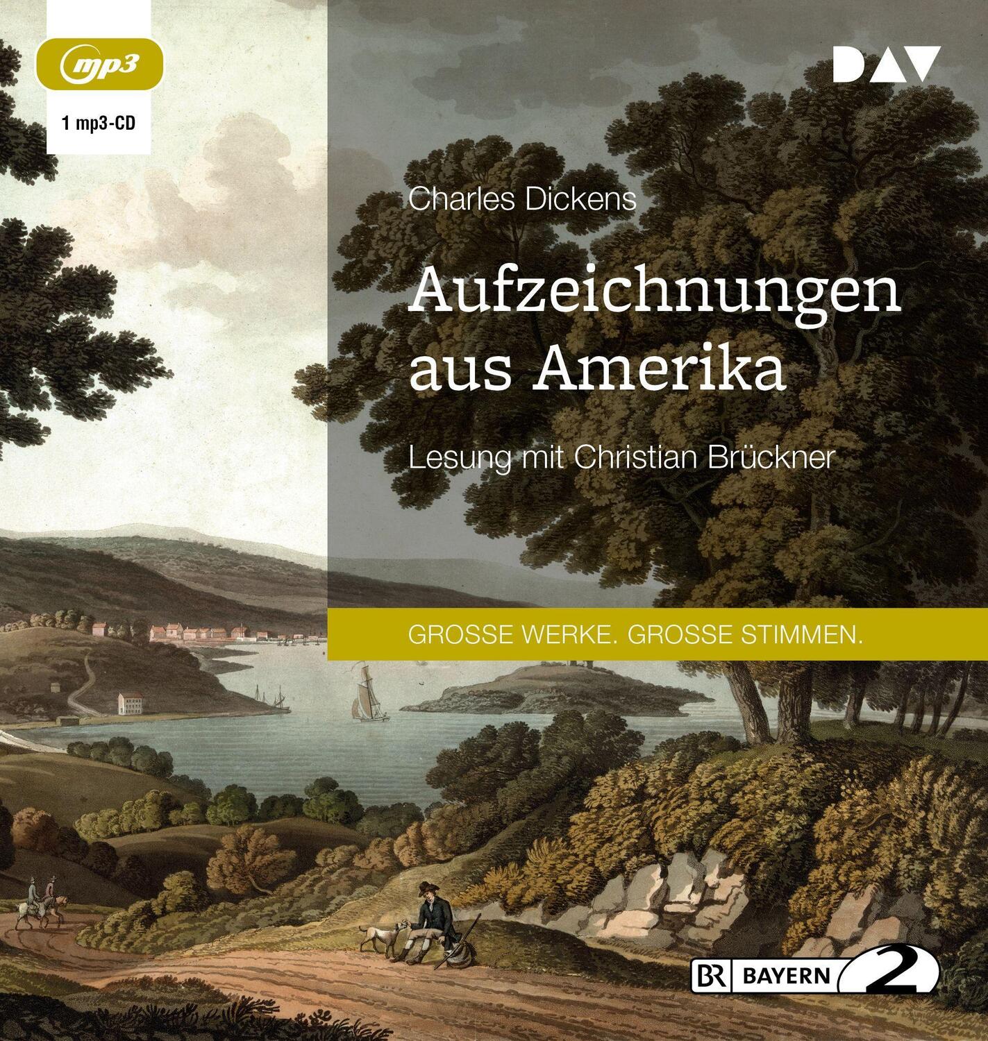 Cover: 9783742421678 | Aufzeichnungen aus Amerika | Lesung mit Christian Brückner | Dickens