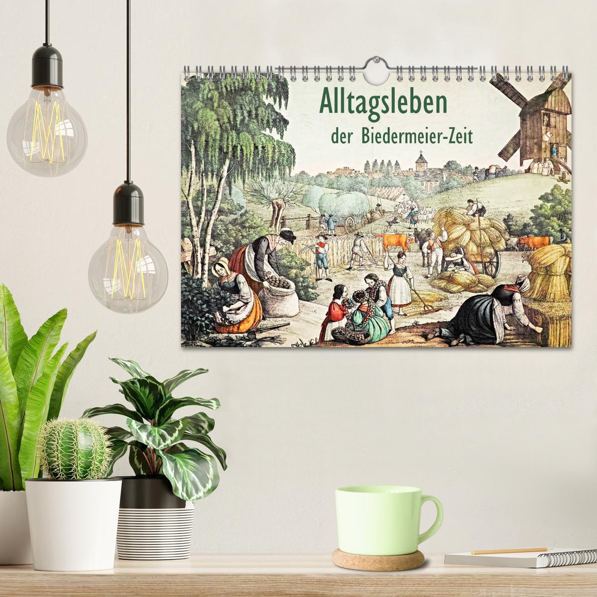 Bild: 9783435248513 | Alltagsleben der Biedermeier-Zeit (Wandkalender 2025 DIN A4 quer),...