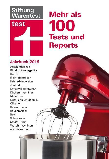 Cover: 9783868514926 | test Jahrbuch 2019 | Mehr als 100 Tests und Reports | Warentest | Buch