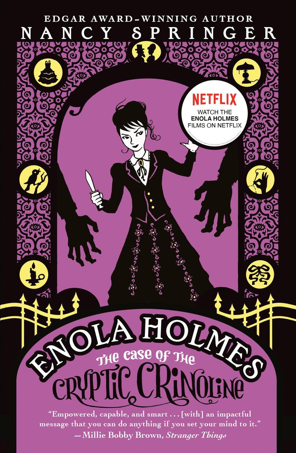 Cover: 9780142416907 | The Case of the Cryptic Crinoline | An Enola Holmes Mystery | Springer