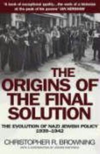 Cover: 9780099454823 | The Origins of the Final Solution | Christopher Browning | Taschenbuch