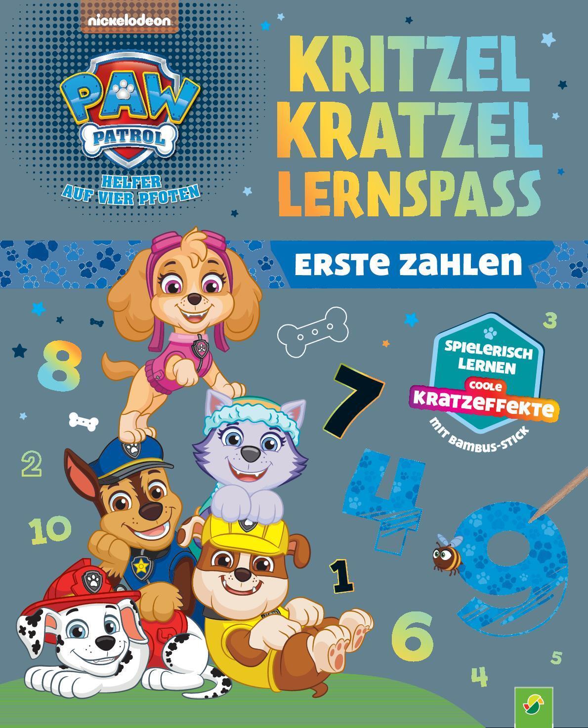 Cover: 9783849941949 | PAW Patrol Kritzel-Kratzel-Lernspaß: Erste Zahlen | Taschenbuch | 2022