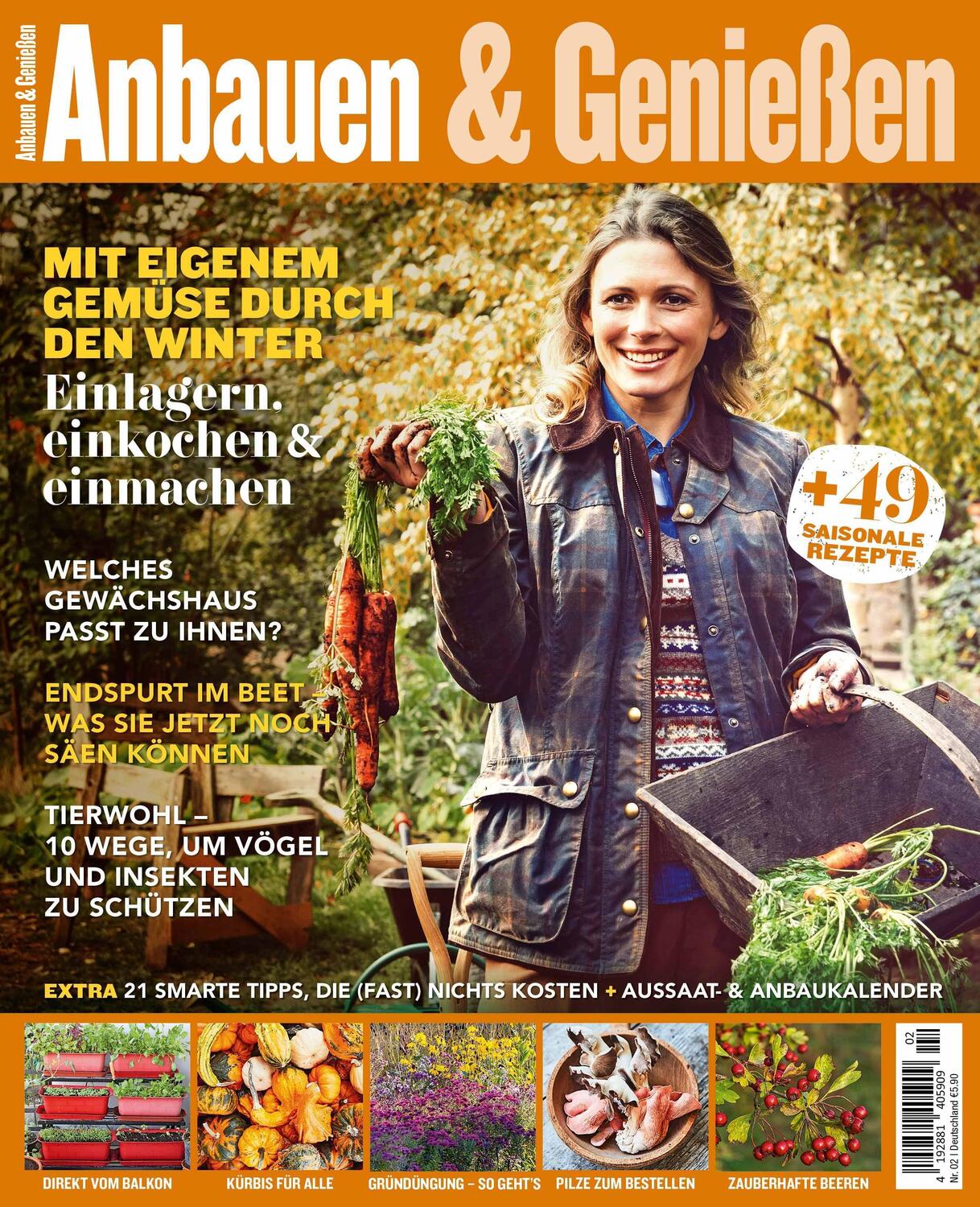 Cover: 9783958560642 | Anbauen und Genießen | Mit eigenem Gemüse durch den Winter | Buch