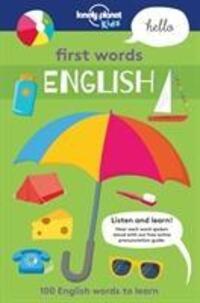 Cover: 9781786577375 | First Words - English | Lonely Planet Kids | Taschenbuch | Englisch
