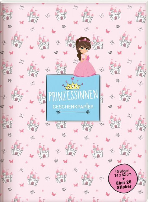 Cover: 9783863185923 | Geschenkpapierbuch - Prinzessinnen | Taschenbuch | 10 S. | Deutsch