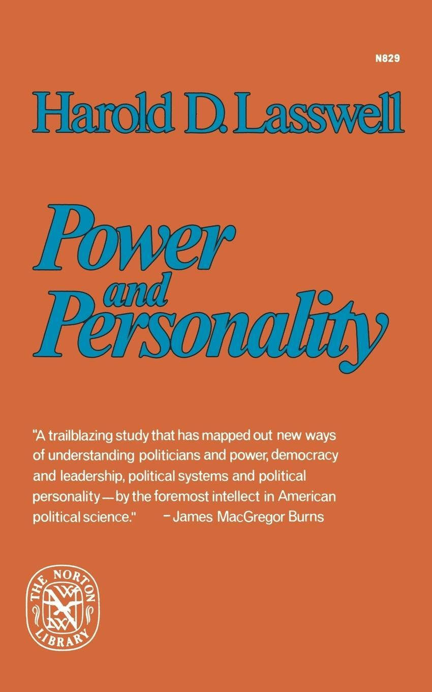 Cover: 9780393008296 | Power and Personality | Harold D. Lasswell | Taschenbuch | Paperback