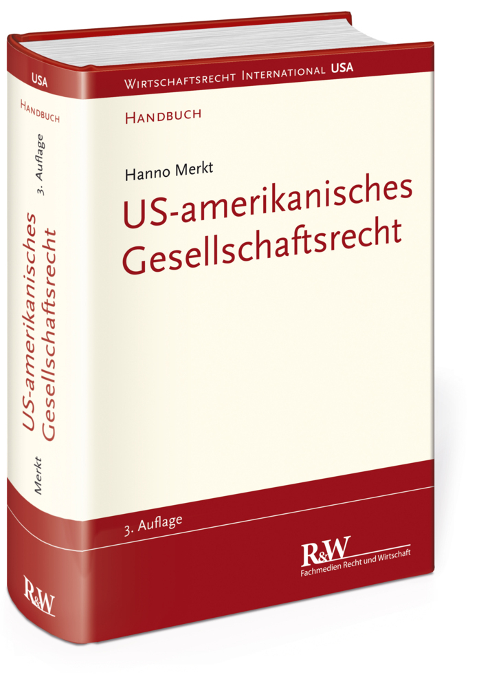 Cover: 9783800515516 | US-amerikanisches Gesellschaftsrecht | Handbuch | Hanno Merkt | Buch