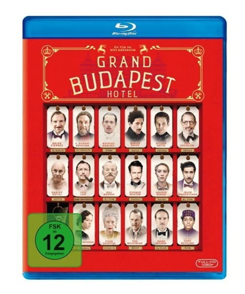 Cover: 4010232062840 | Grand Budapest Hotel | Wes Anderson (u. a.) | Blu-ray Disc | 100 Min.