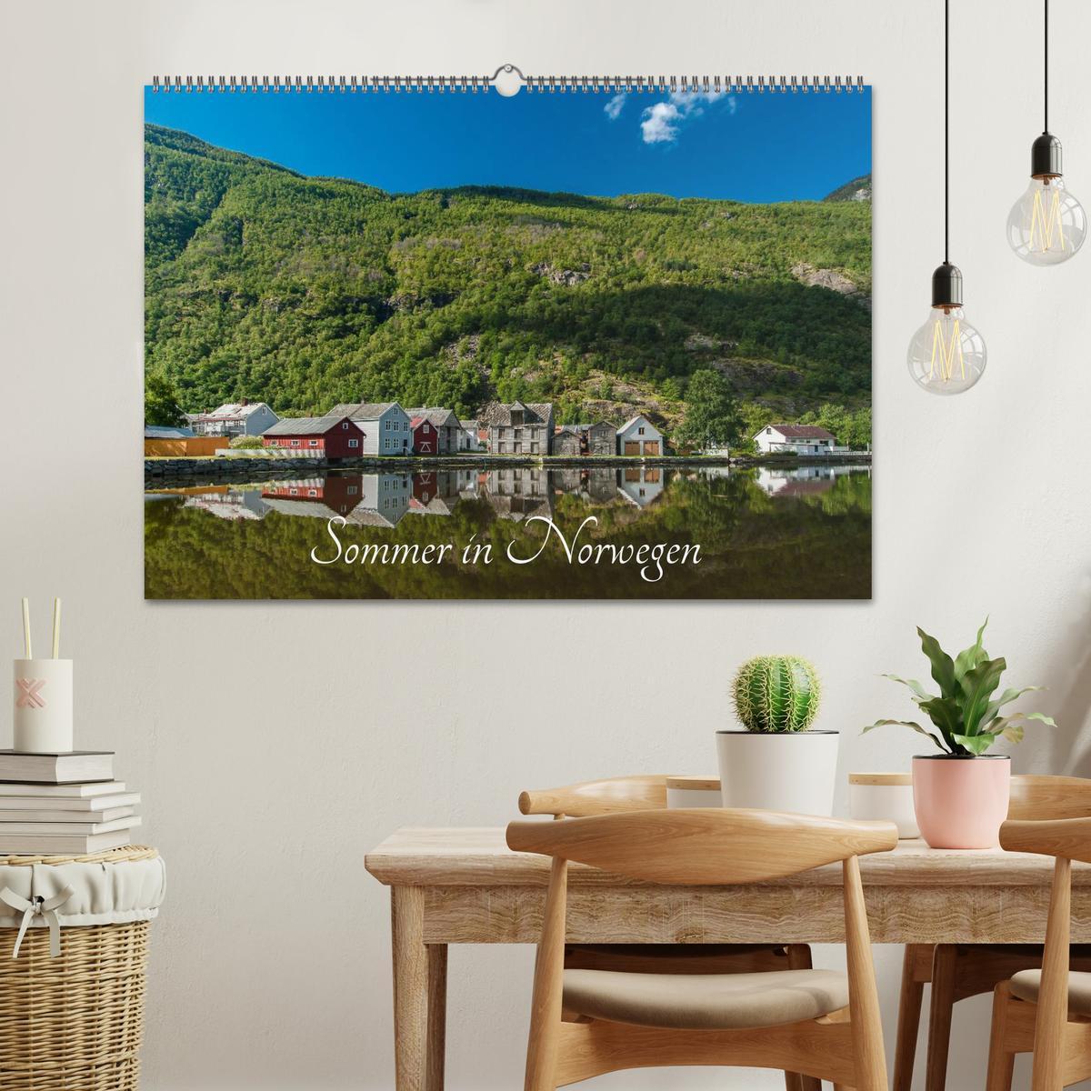 Bild: 9783435613144 | Sommer in Norwegen (Wandkalender 2025 DIN A2 quer), CALVENDO...