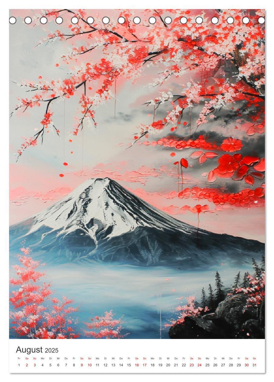 Bild: 9783383816154 | Japan. Impressionen im Aquarell-Stil (Tischkalender 2025 DIN A5...