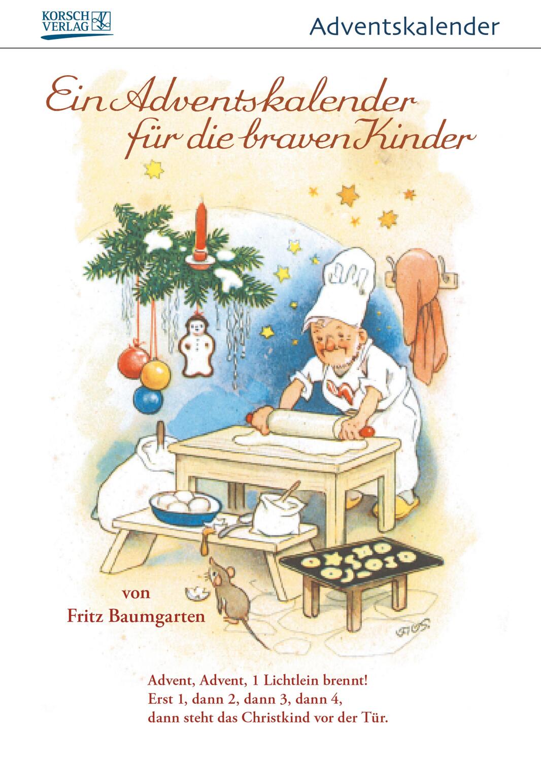 Cover: 9783782799102 | Für die braven Kinder | Kalender | 25 S. | Deutsch | Korsch Verlag