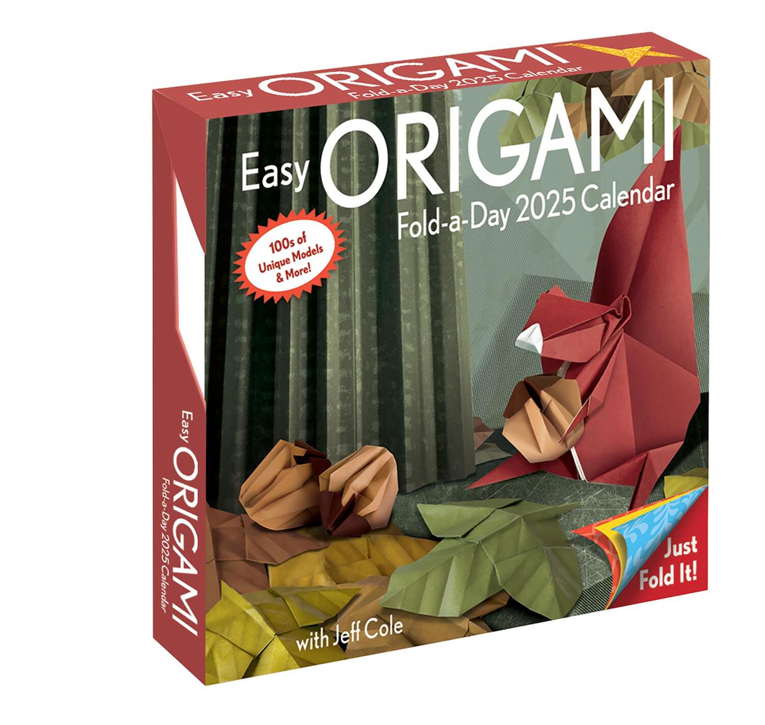 Cover: 9781524890179 | Easy Origami Fold-a-Day - Origami-Faltvorlage für jeden Tag 2025