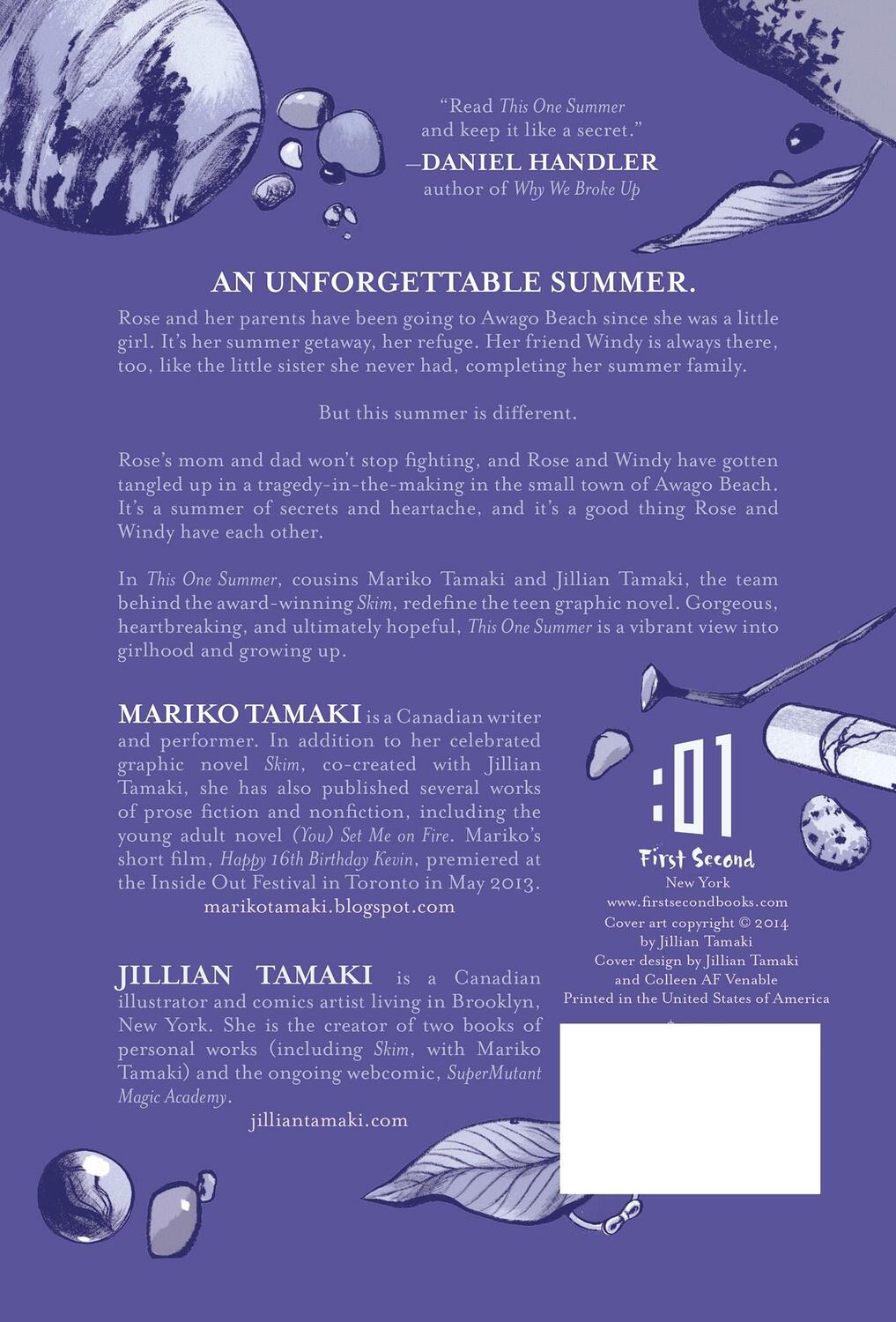 Rückseite: 9781626720947 | This One Summer | Mariko Tamaki | Buch | Englisch | 2014