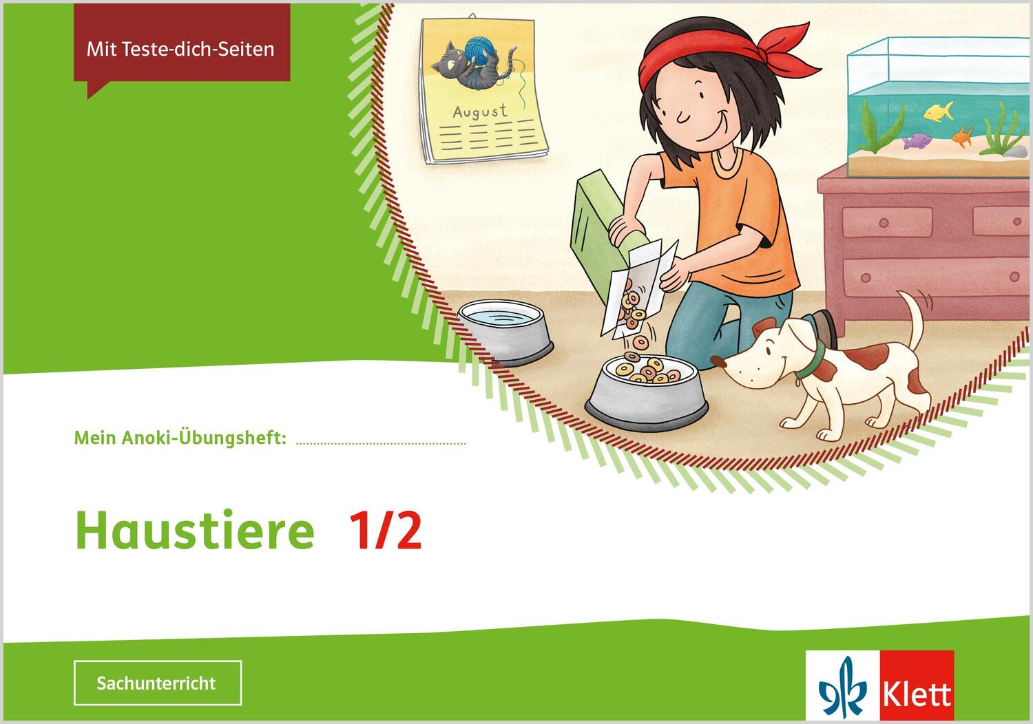 Cover: 9783121610570 | Mein Anoki-Übungsheft 1. Schuljahr. Haustiere | Broschüre | Deutsch