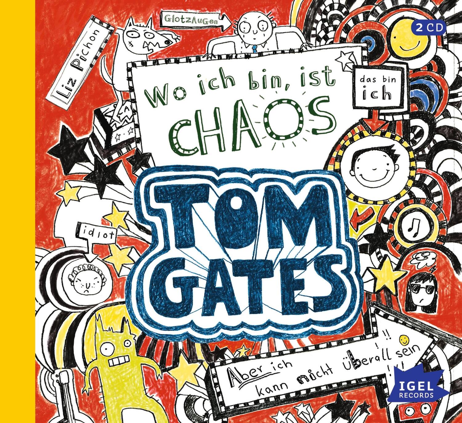 Cover: 9783731311027 | Tom Gates 01. Wo ich bin ist Chaos - Aber ich kann nicht überall sein!