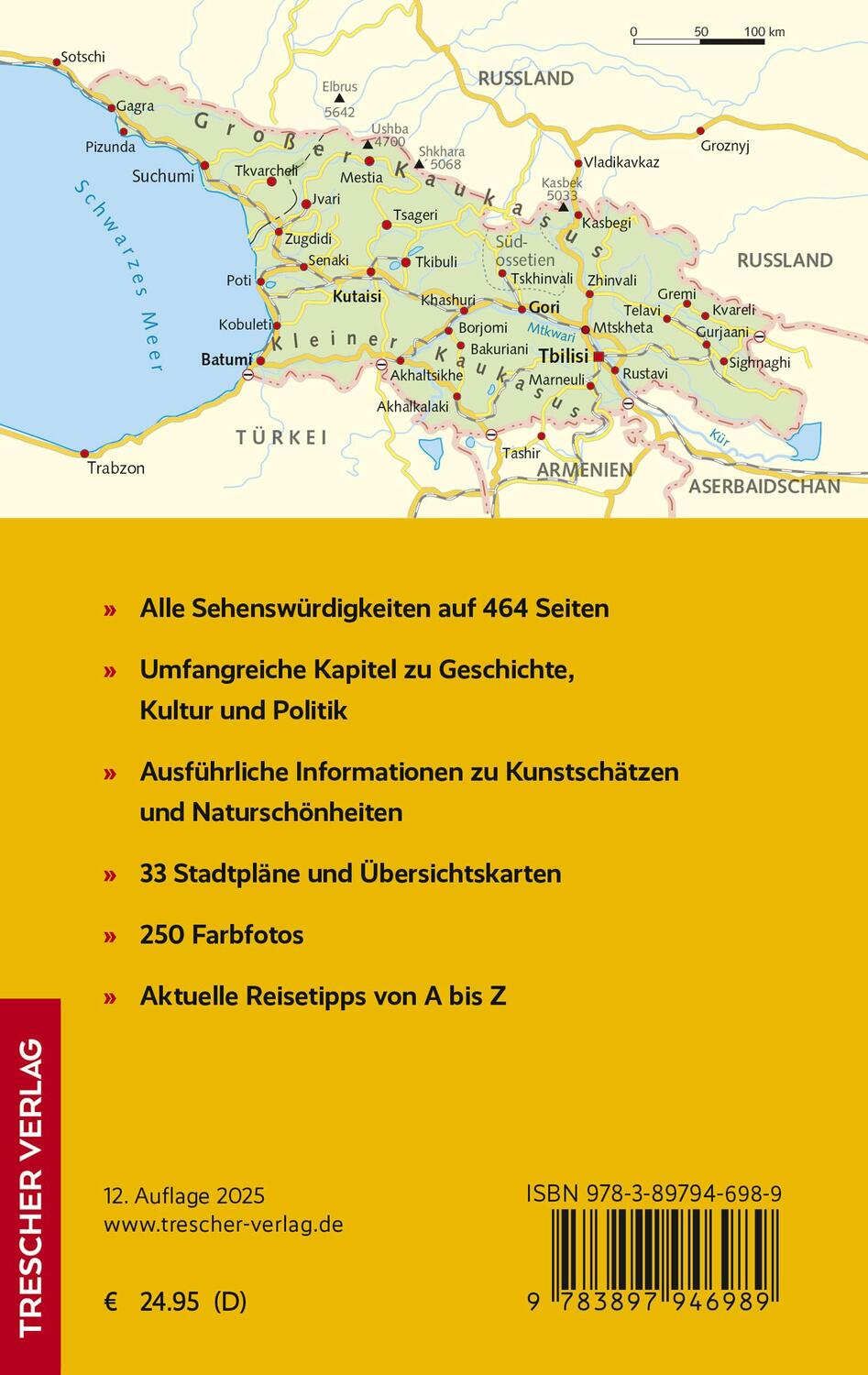 Bild: 9783897946989 | TRESCHER Reiseführer Georgien | Giorgi Kvastiani (u. a.) | Taschenbuch