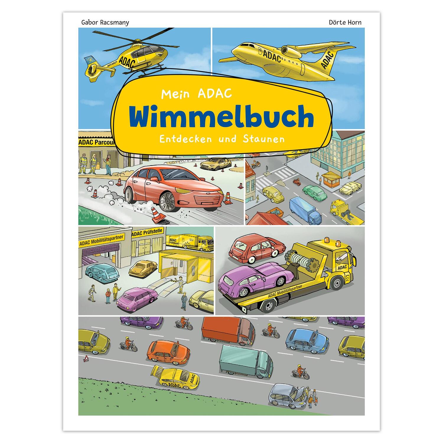 Cover: 9783963472275 | Mein ADAC Wimmelbuch - Entdecken und Staunen | Dörte Horn | Buch