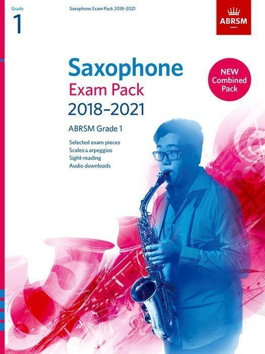 Cover: 9781786010278 | Saxophone Exam Pack Grade 1 2018-2021 | ABRSM | Buch + Online-Audio