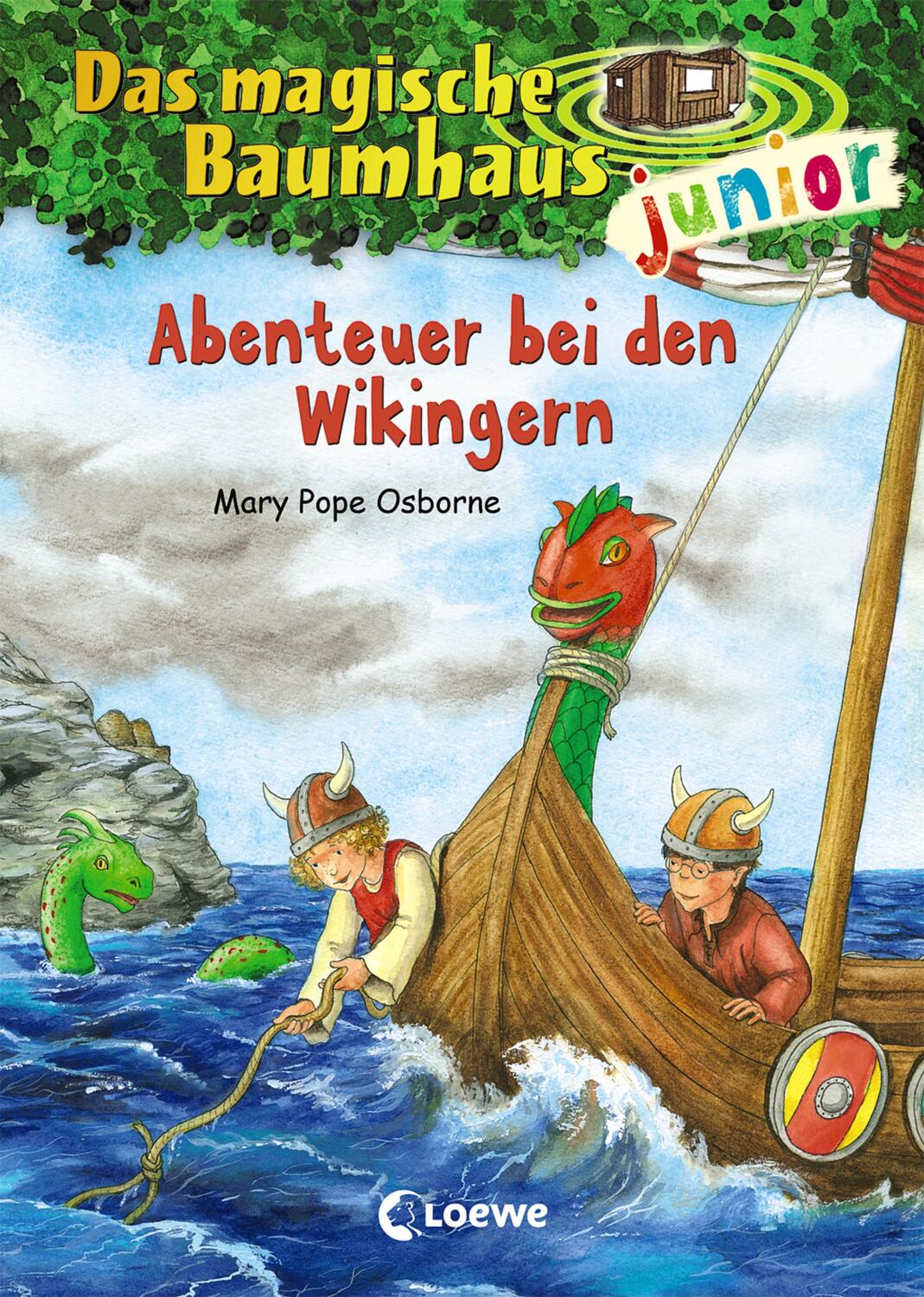Cover: 9783785589380 | Das magische Baumhaus junior 15 - Abenteuer bei den Wikingern | Buch