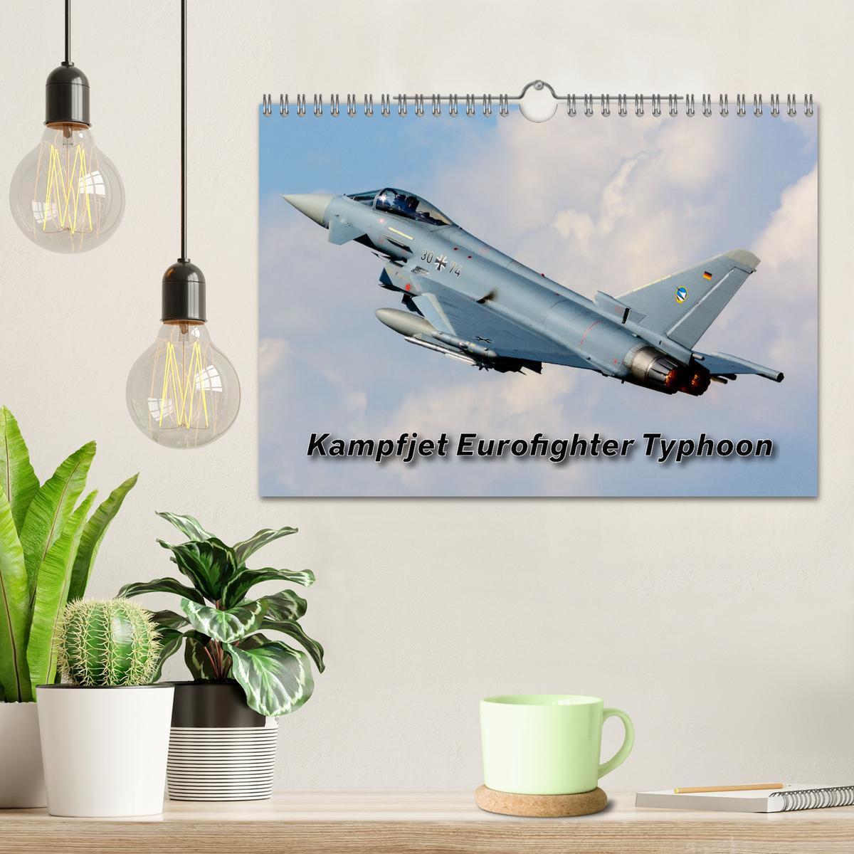 Bild: 9783435179244 | Kampfjet Eurofighter Typhoon (Wandkalender 2025 DIN A4 quer),...