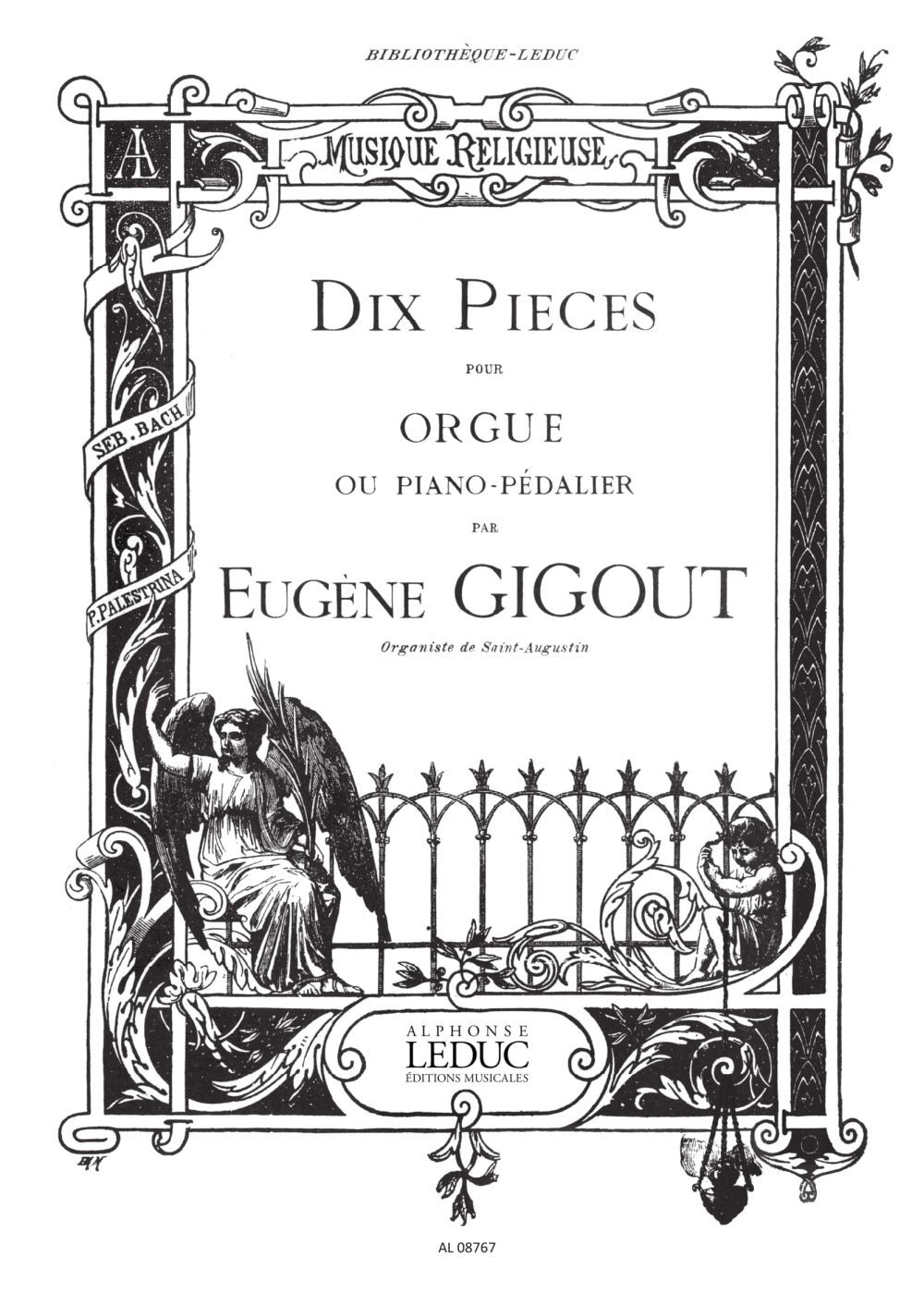 Cover: 9790046087677 | 10 Pieces Recueil Orgue | Eugène Gigout | Buch | Alphonse Leduc