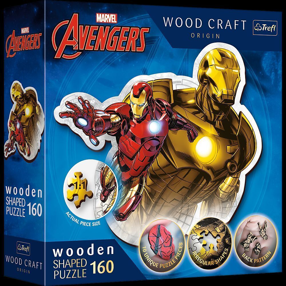 Cover: 5900511201833 | Holz Puzzle 160 Marvel Avengers - Ironman's Flug | Spiel | Kartonage