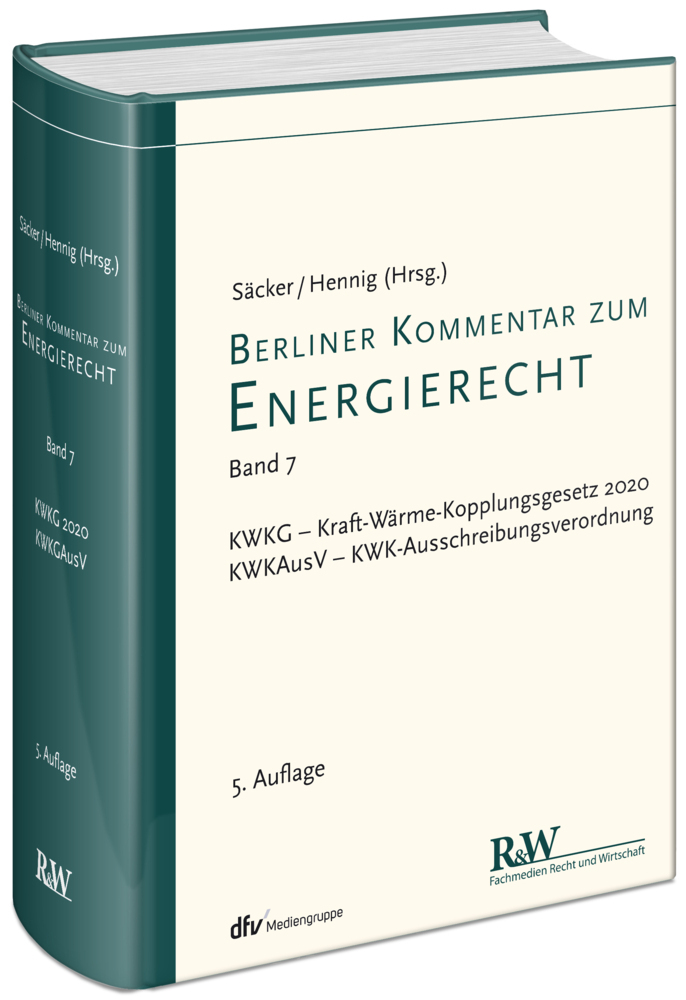 Cover: 9783800517695 | Berliner Kommentar zum Energierecht, Band 7 | Säcker (u. a.) | Buch