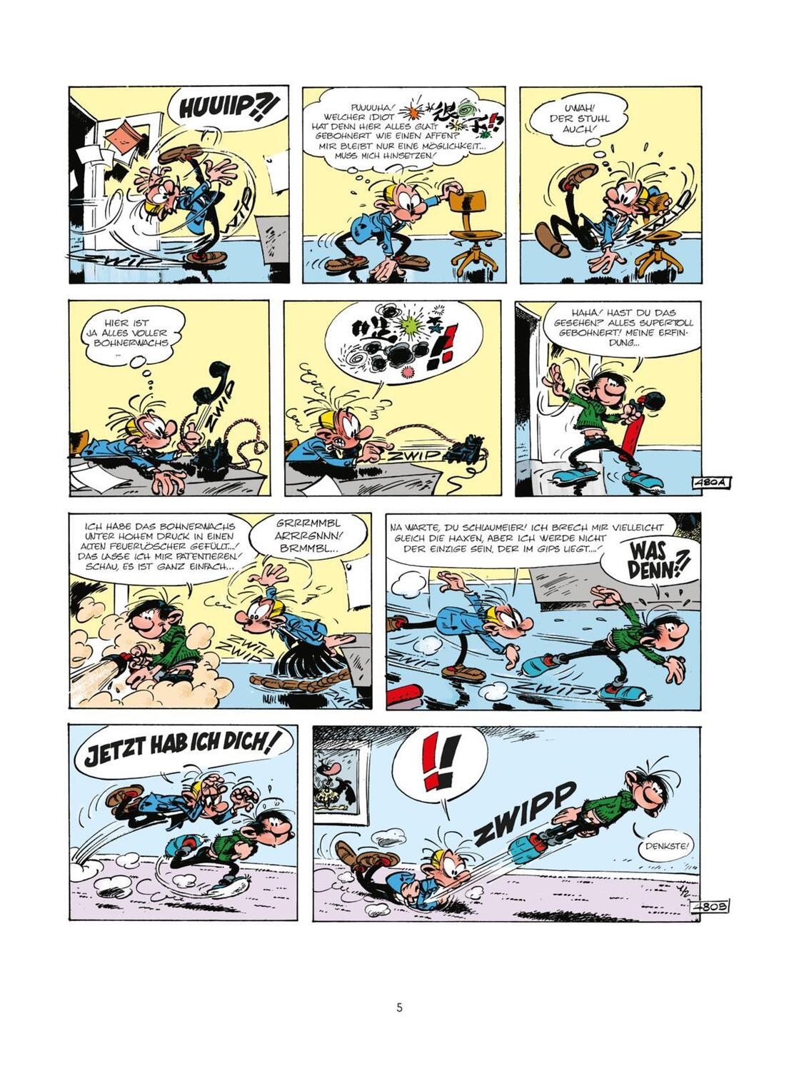 Bild: 9783551742148 | Gaston Neuedition 10: Volltreffer | André Franquin | Buch | 48 S.